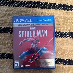 Sony PS4 Marvel Spider-Man Game of the Year Edition - Red and Blue
